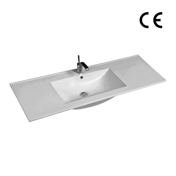 YS27293-120	Ceramic cabinet basin, vanity basin, lavatory sink;