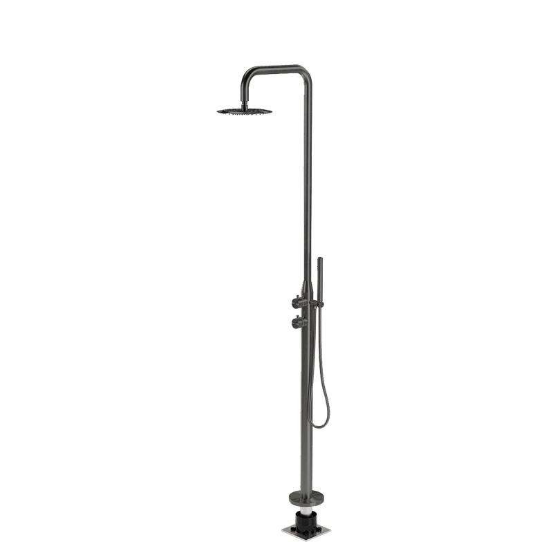 YS78686 2-Function 304 or 316l Outdoor Pool Shower Column For Poolside Resorts, Beachfront High Corrosion Area