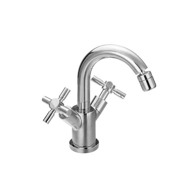 1101-40	brass faucet double handles hot/cold water deck-mounted bidet mixer