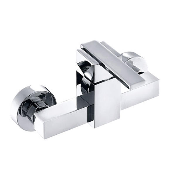 3266-20	brass faucet single lever hot/cold water wall-mounted shower mixer