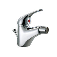 4121-40	brass faucet single lever hot/cold water deck-mounted bidet mixer