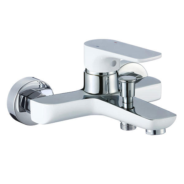 3179CW-10	brass faucet single lever hot/cold water wall-mounted bathtub mixer