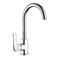 3191-50	brass faucet single lever hot/cold water deck-mounted kitchen mixer, sink mixer