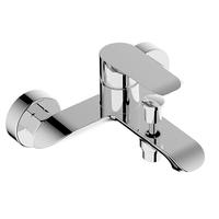 3268-10	brass faucet single lever hot/cold water wall-mounted bathtub mixer
