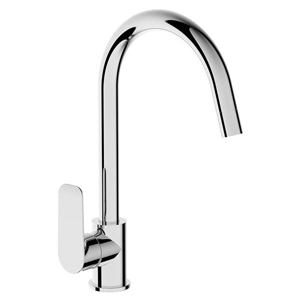 3268-50	brass faucet single lever hot/cold water deck-mounted kitchen mixer, sink mixer