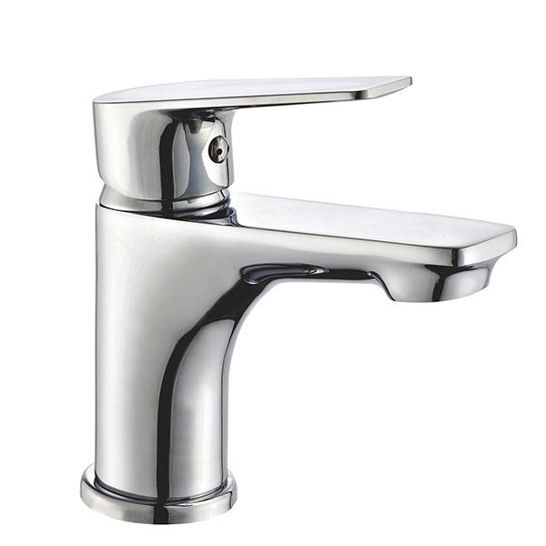 3296-30	brass faucet single lever hot/cold water deck-mounted basin mixer