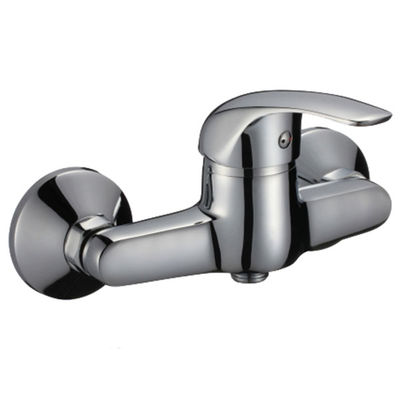 4121B-20	brass faucet single lever hot/cold water wall-mounted shower mixer