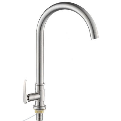 1001D1	#304 stainless steel  tap, brushed surface