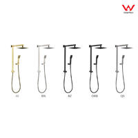 DA610021CP	Watermark certified shower kits, rain shower set, sliding shower set;