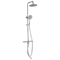 YS34105	Shower column, rain shower column with shelf, height adjustable;