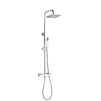 YS34134C	Shower column, rain shower column with thermostatic faucet, height adjustable;
