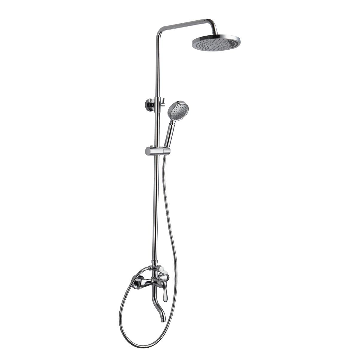 YS34160	Shower column, rain shower column with faucet, height adjustable;
