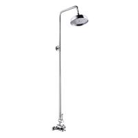 YS34173	WRAS and TMV2 certified Shower column, rain shower column with retro thermostatic faucet for UK market