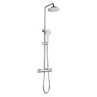 YS34184	Shower column, rain shower column with shower faucet, height adjustable;