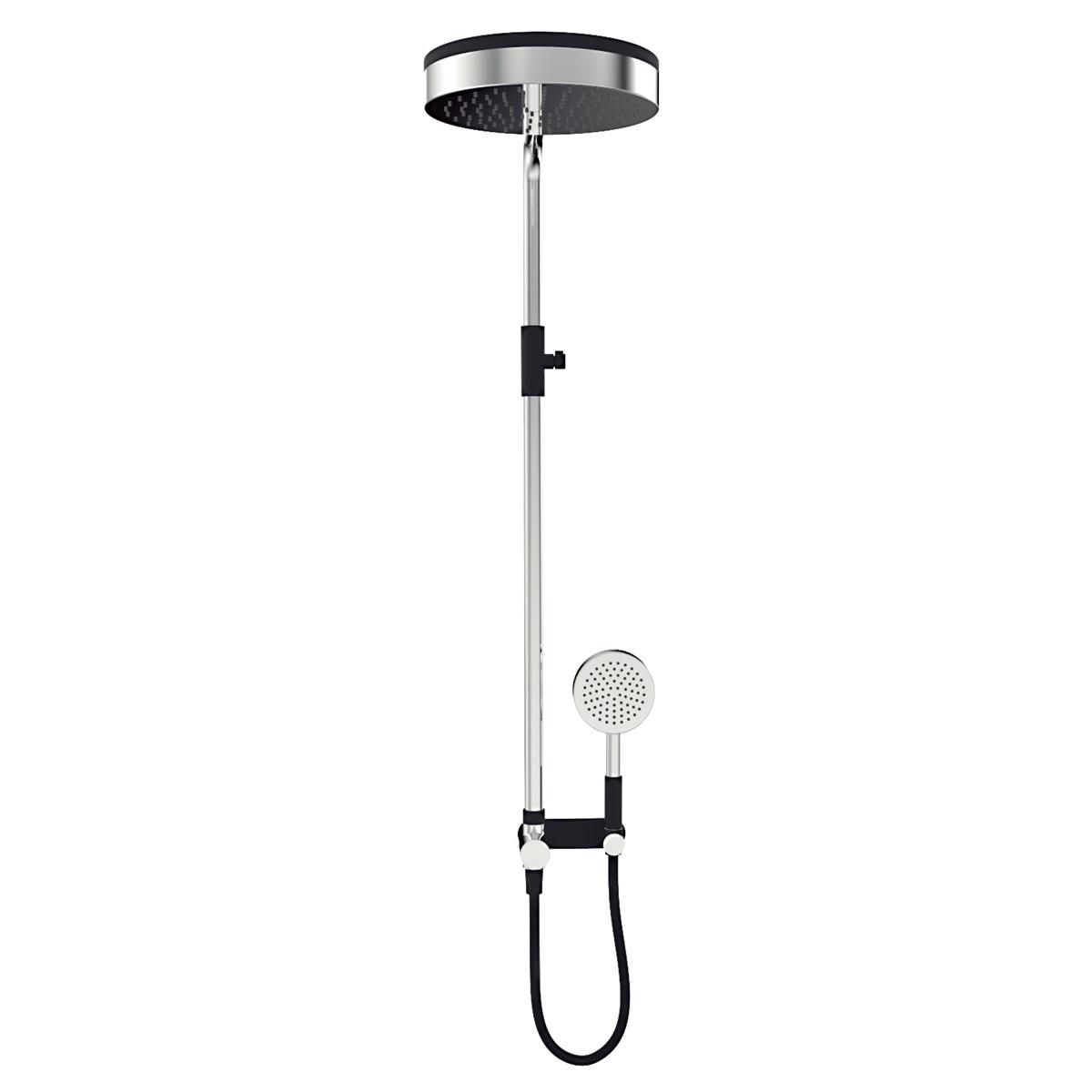 YS34207C	Luxury shower column, rain shower column with diverter, height adjustable;