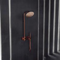 YS34209G	Luxury concealed/embeded shower column, rain shower column with thermostatic faucet, height adjustable;