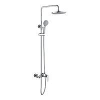 YS34263	Shower column, rain shower column with faucet and spout, height adjustable;
