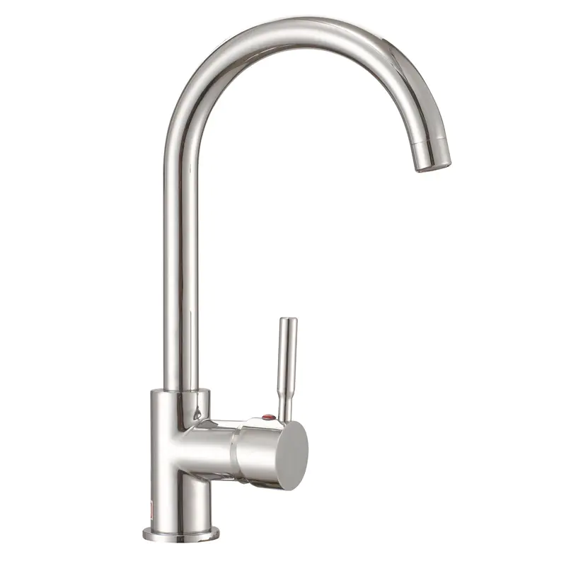 3009	brass faucet single handle hot/cold deck-mounted sink mixer, kitchen faucet;