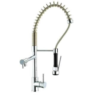 3011	brass faucet single handle hot/cold deck-mounted sink mixer, pull-down kitchen faucet;