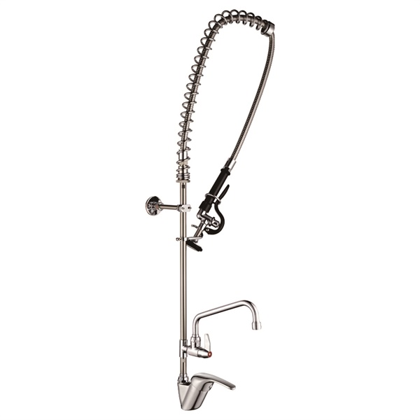 9705DB	Deck mounted Pre-rinse unit with add-on faucet, commercial kitchen faucet;