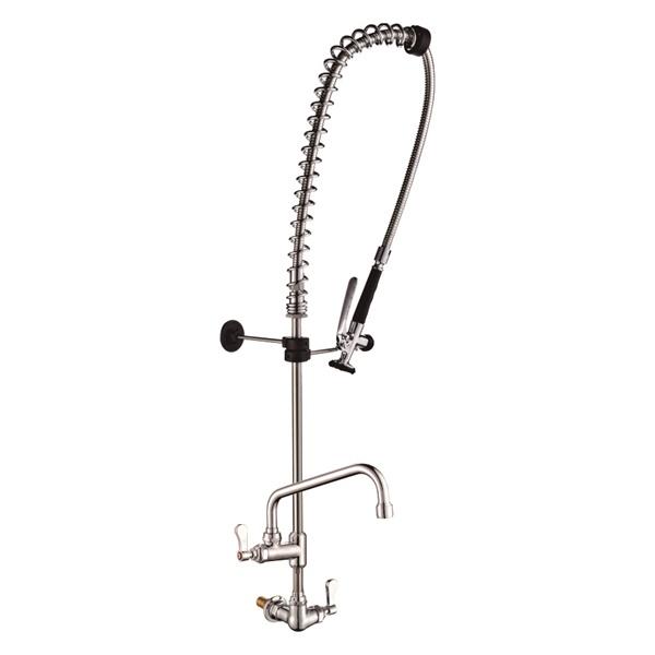 9910WB	Wall mounted Pre-rinse unit with add-on faucet, commercial kitchen faucet;