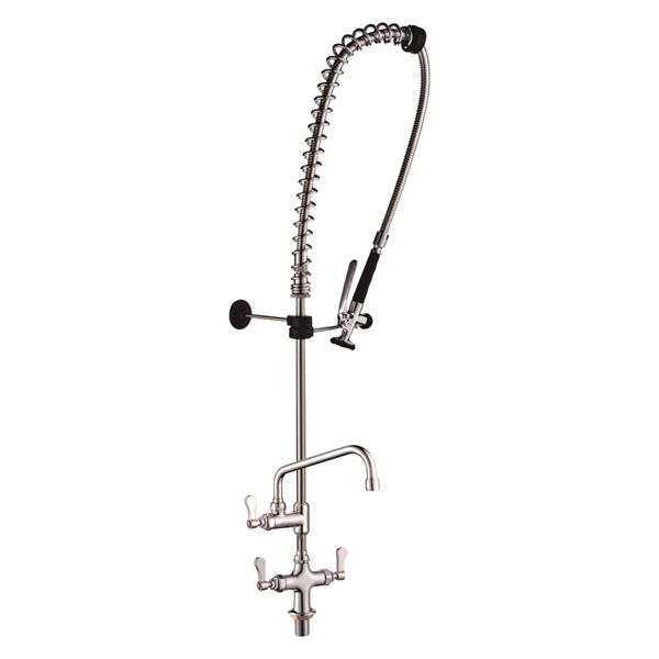 9920DB	Deck mounted Pre-rinse unit with add-on faucet, commercial kitchen faucet;