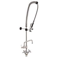9920DHB	Deck mounted Pre-rinse unit with add-on faucet, commercial kitchen faucet;