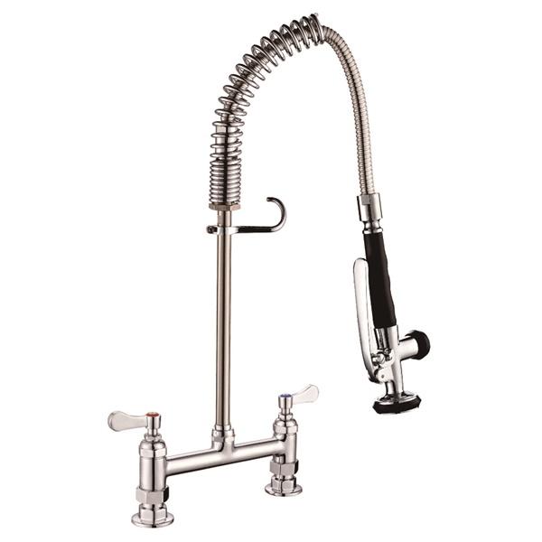 9928D-1MN	Mini deck mounted Pre-rinse unit with add-on faucet, commercial kitchen faucet;