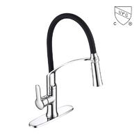 C0054-1	UPC, CUPC certified brass faucet single handle hot/cold deck-mounted sink mixer, pull-down kitchen faucet;