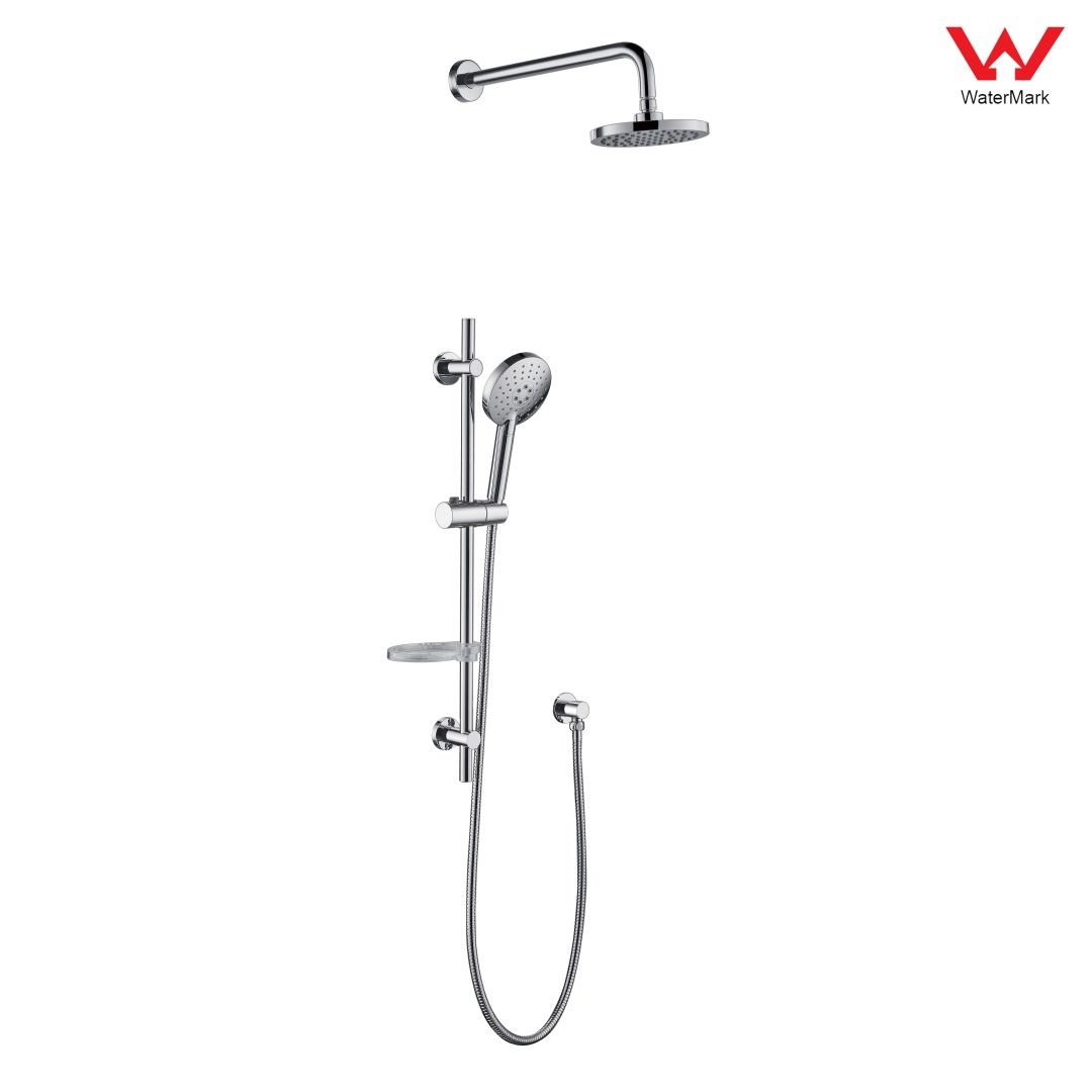 DA610013CP	Watermark certified shower kits, sliding shower set, rain shower set;