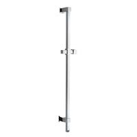 SR160	Brass square sliding bar with bottom water inlet, shower rail, shower wall rail;
