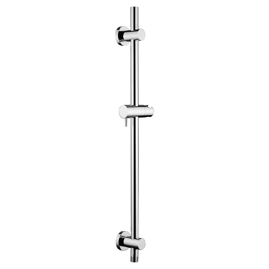 SR180	Brass sliding bar with bottom water inlet, shower rail, shower wall rail;