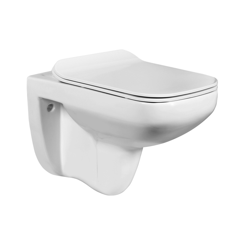 YS22212HR	Wall-hung ceramic toilet, Rimless Wall-mounted toilet, washdown;