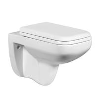 YS22212HR	Wall-hung ceramic toilet, Rimless Wall-mounted toilet, washdown;
