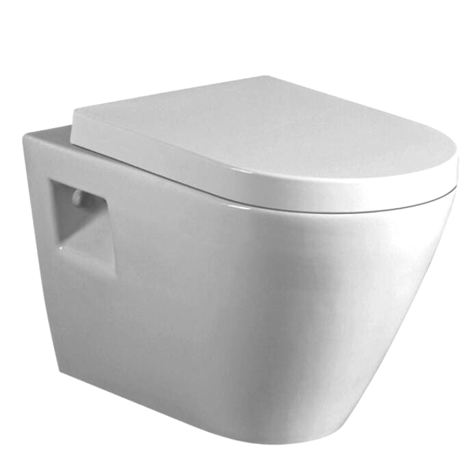 YS22236H	Wall-hung ceramic toilet, Wall-mounted toilet, washdown;