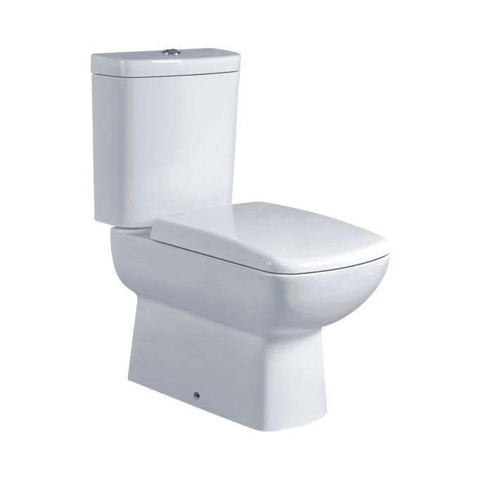 YS22240P	2-piece ceramic toilet, close coupled P-trap washdown toilet;