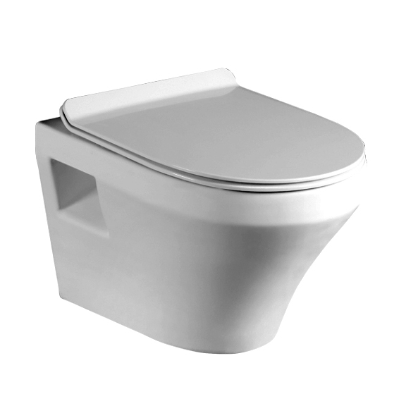 YS22250H	Wall-hung ceramic toilet, Wall-mounted toilet, washdown;