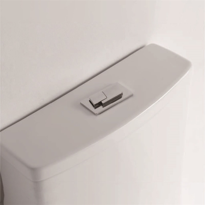YS22251P	2-piece Rimless ceramic toilet, P-trap washdown toilet;