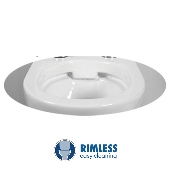 YS22268H	Wall-hung ceramic toilet, Rimless Wall-mounted toilet, washdown;