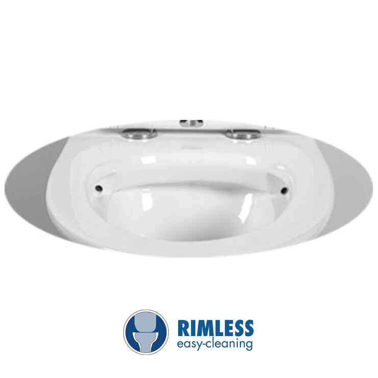 YS22283H	Wall-hung ceramic toilet, Rimless Wall-mounted toilet, washdown;