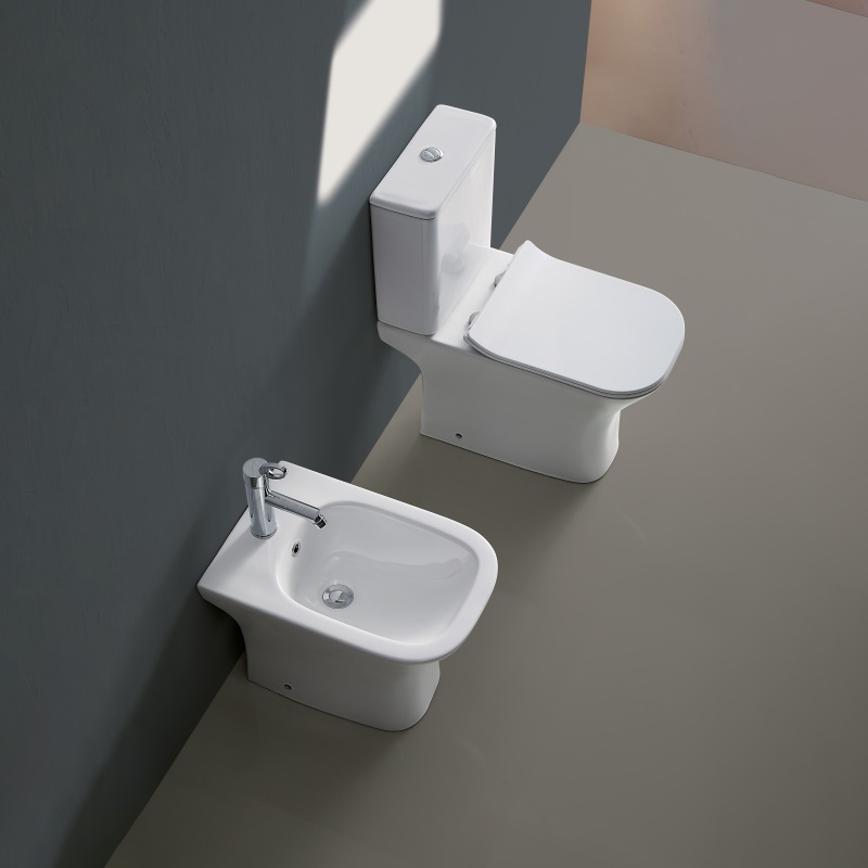 YS22291W	Ceramic floor stand bidet;