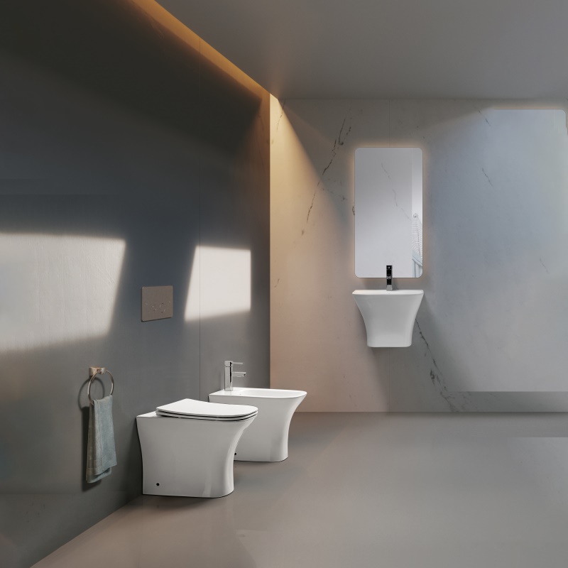 YS22291W	Ceramic floor stand bidet;