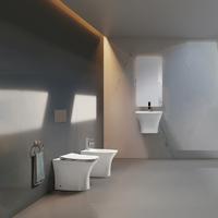 YS22291F	Single standing ceramic toilet, Rimless, P-trap washdown toilet;