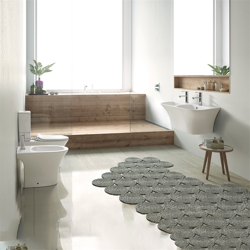 YS22294W	Ceramic floor stand bidet;