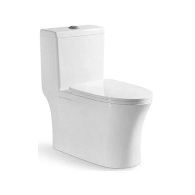 YS24108	One piece ceramic toilet, siphonic;