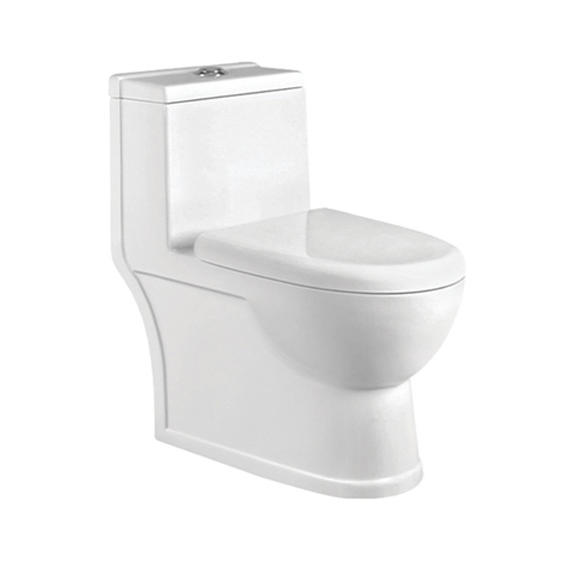 YS24216	One piece ceramic toilet, siphonic;
