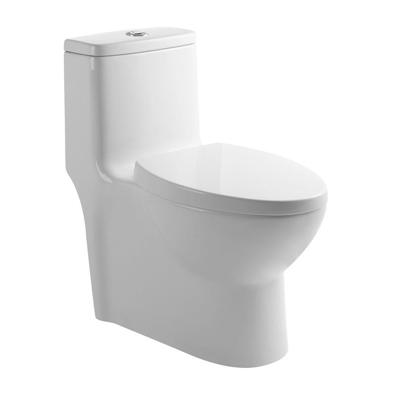 YS24219	One piece ceramic toilet, siphonic;