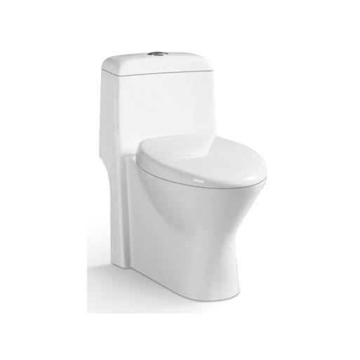 YS24242	One piece ceramic toilet, siphonic;