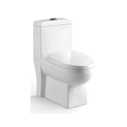 YS24249	One piece ceramic toilet, siphonic;