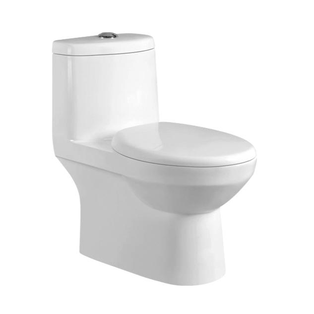 YS24253	One piece ceramic toilet, siphonic;
